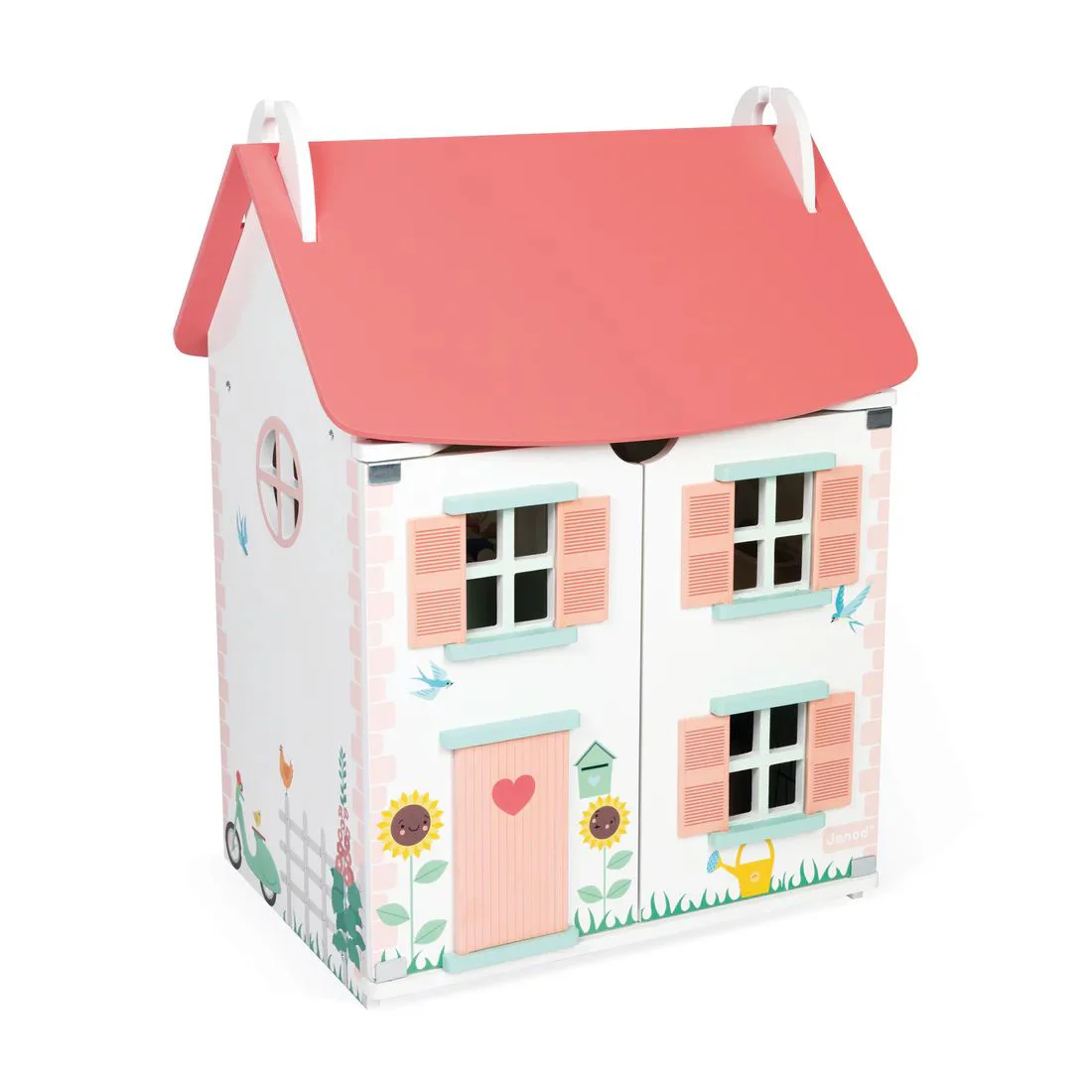 Деревянный кукольный домик Janod Dollhouse foto