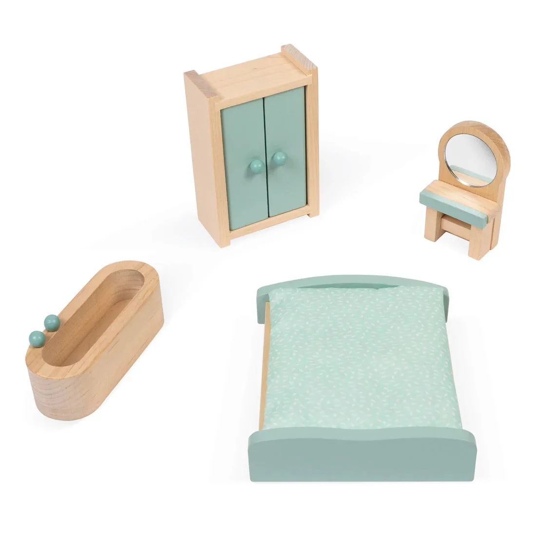 Деревянный кукольный домик Janod Dollhouse foto
