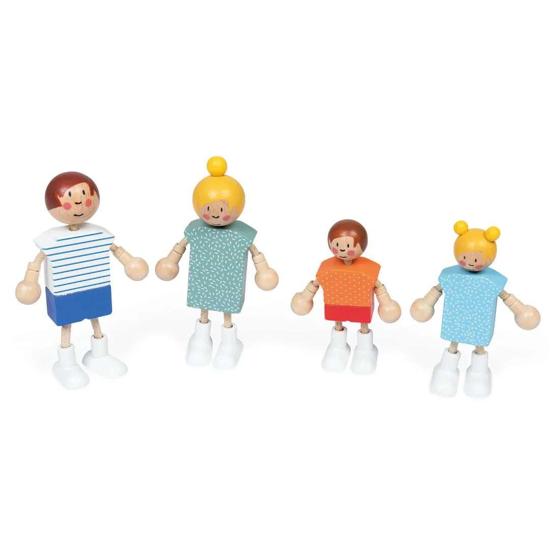 Деревянный кукольный домик Janod Dollhouse foto