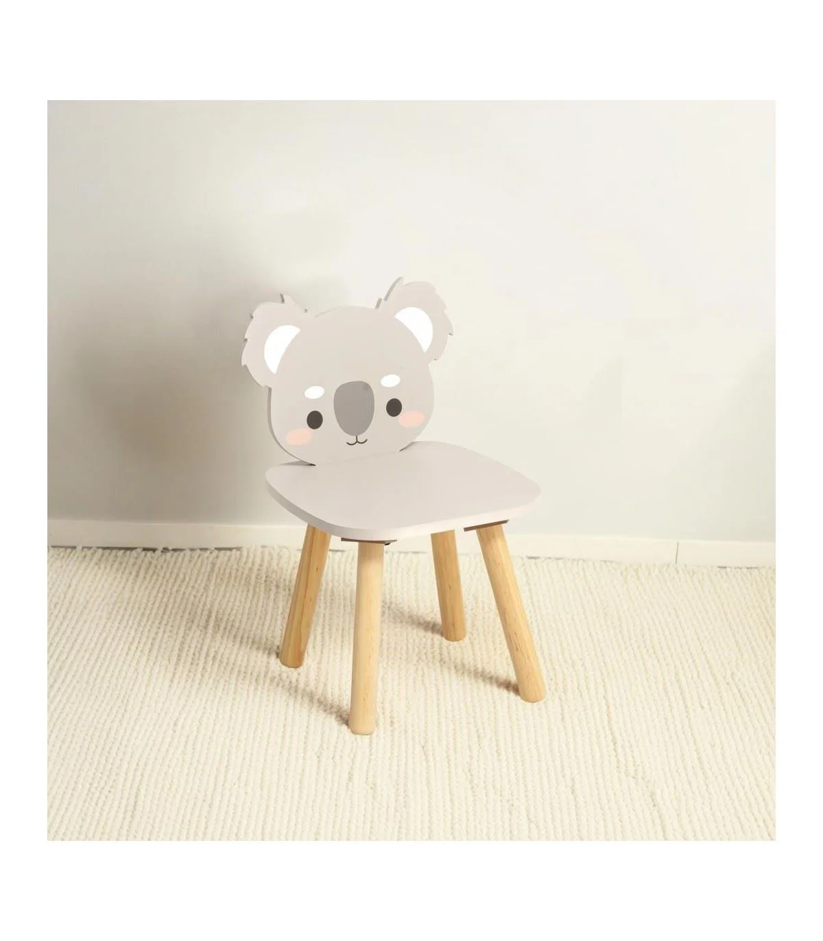 Деревянный стульчик для детей U-Grow Koala foto