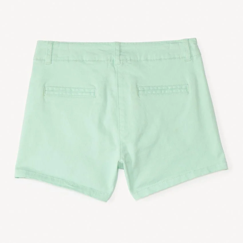 Orchestra Pantaloni scurti din twill Green foto