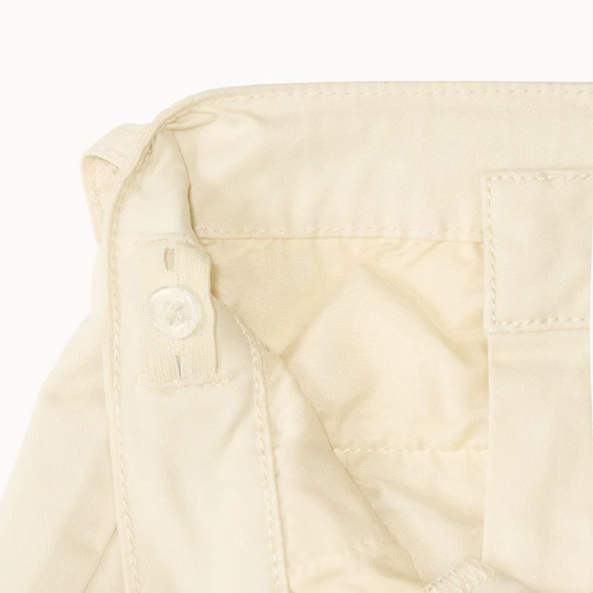 Orchestra Pantaloni scurti din twill Ecru foto