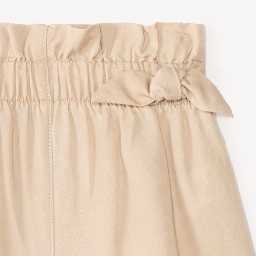 Orchestra Pantaloni scurti cu fundite Beige foto