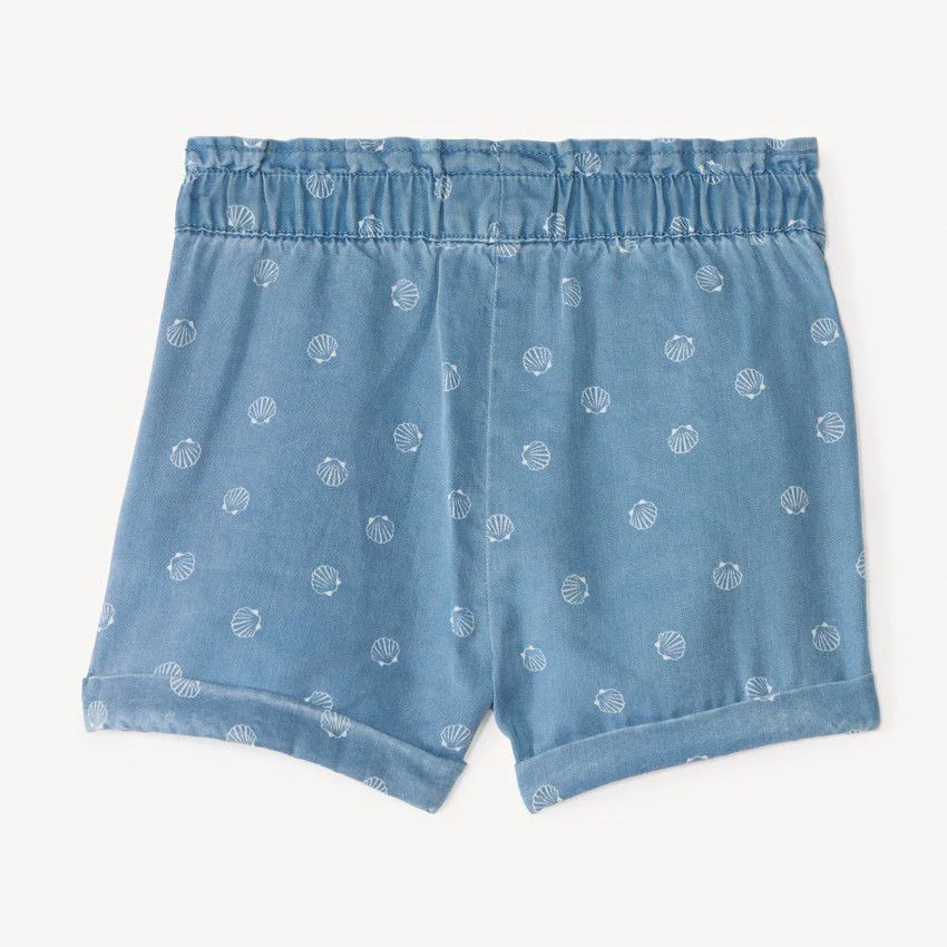 Orchestra Pantaloni scurti din twill Blue Seashells foto