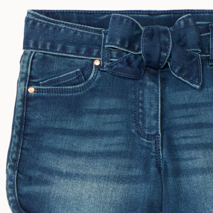 Orchestra Pantaloni scurti din denim cu broderie foto