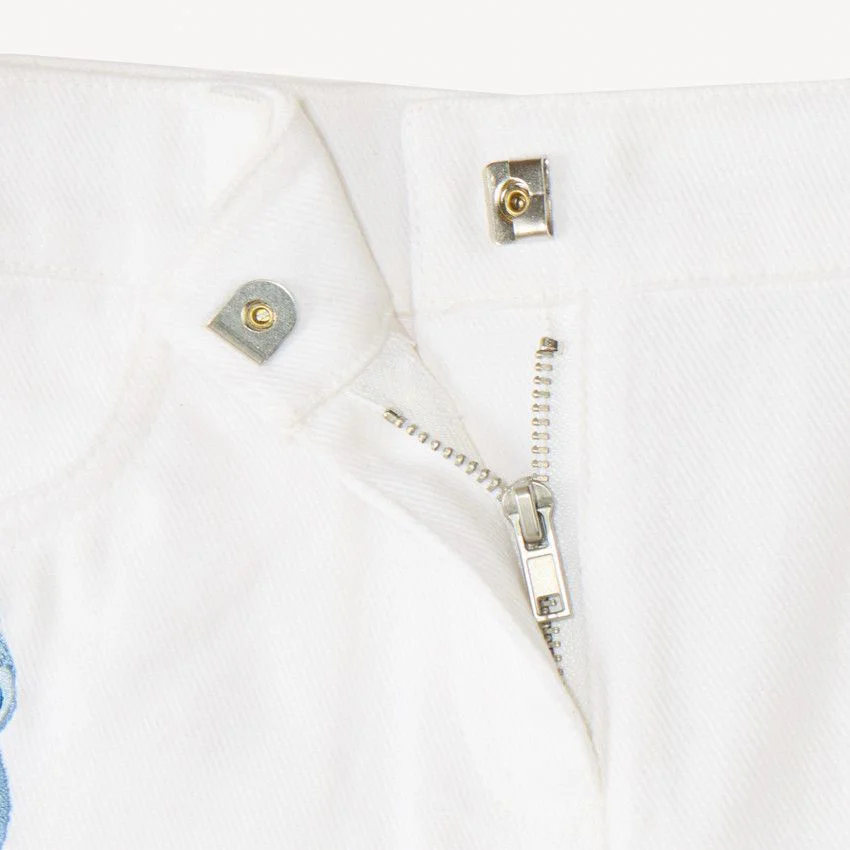 Orchestra Pantaloni scurti din denim cu imprimeu Stitch foto