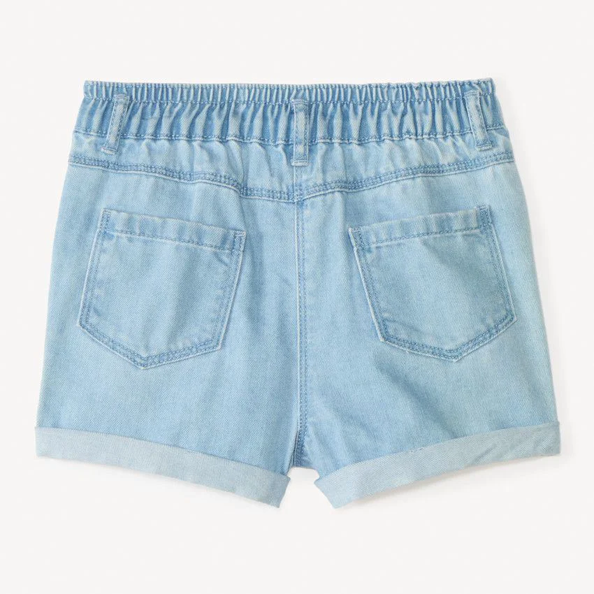 Orchestra Pantaloni scurti din denim cu imprimeu Fruits foto
