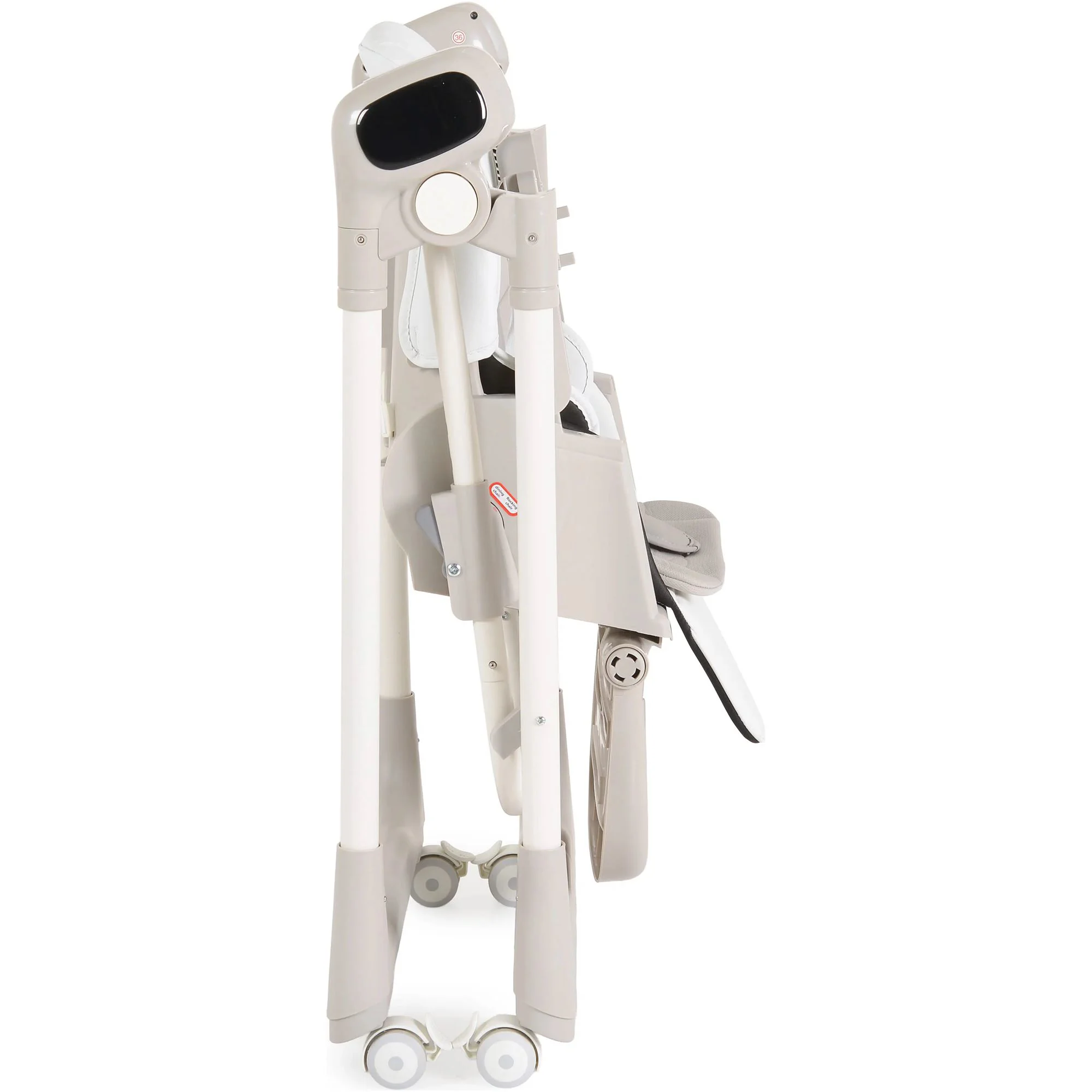 Scaun de masa pliabil 2 in 1 cu balansare Moni Fuji Beige foto