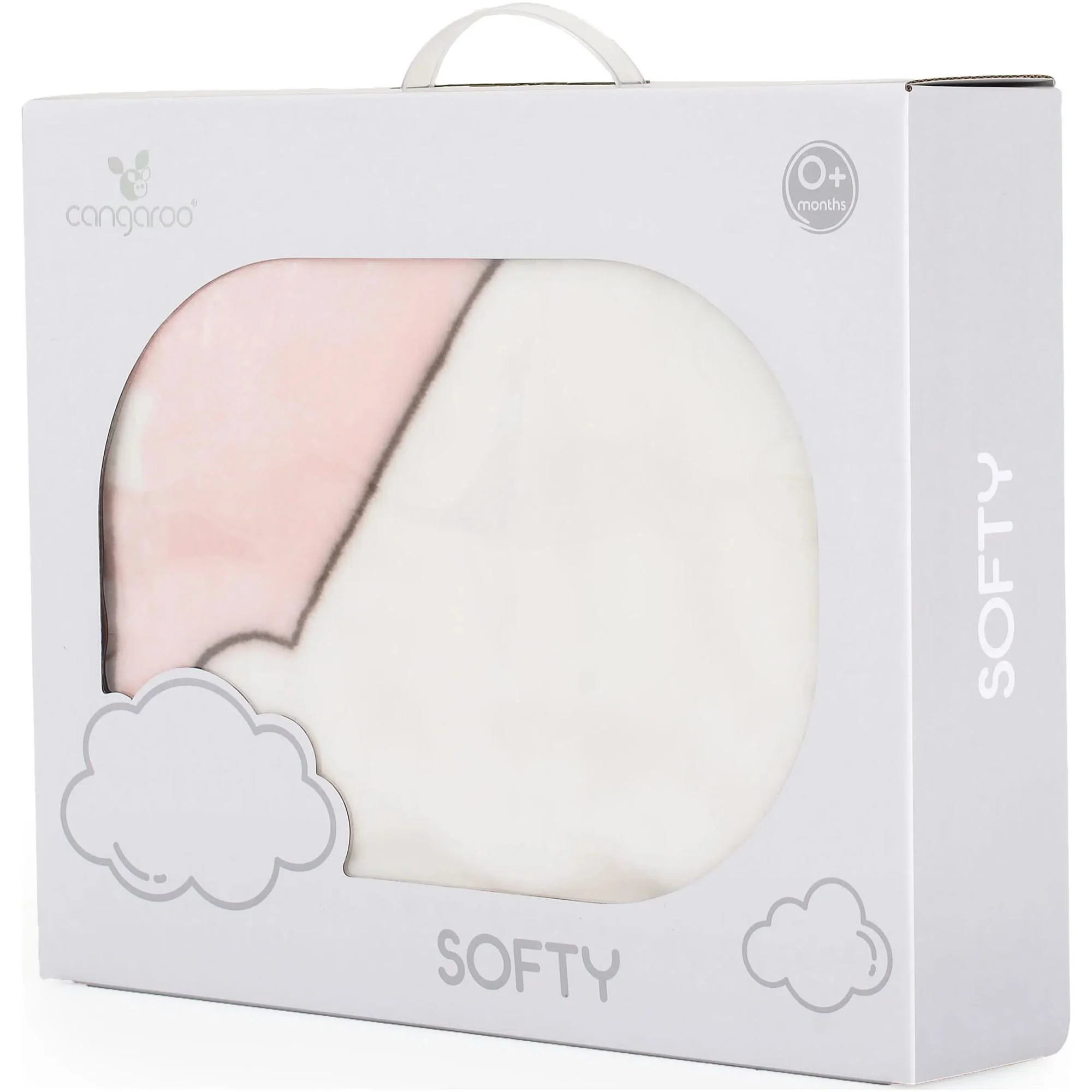 Детский плед Moni Softy Sweet Hugs Pink, 110 × 80 см foto