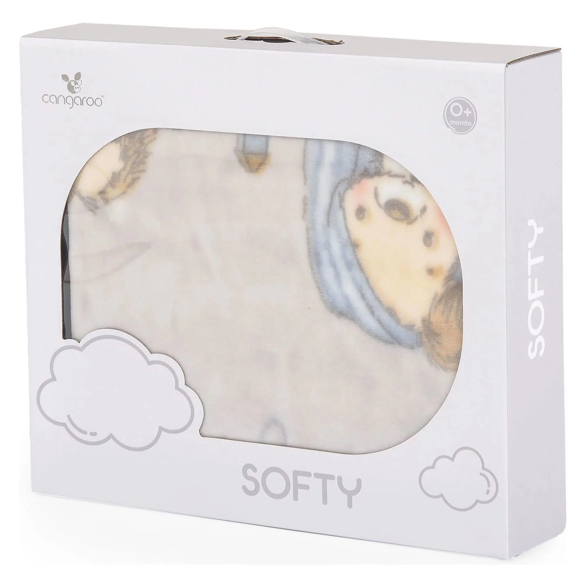 Paturica Moni Softy Lovely Day Grey, 140x110 cm foto