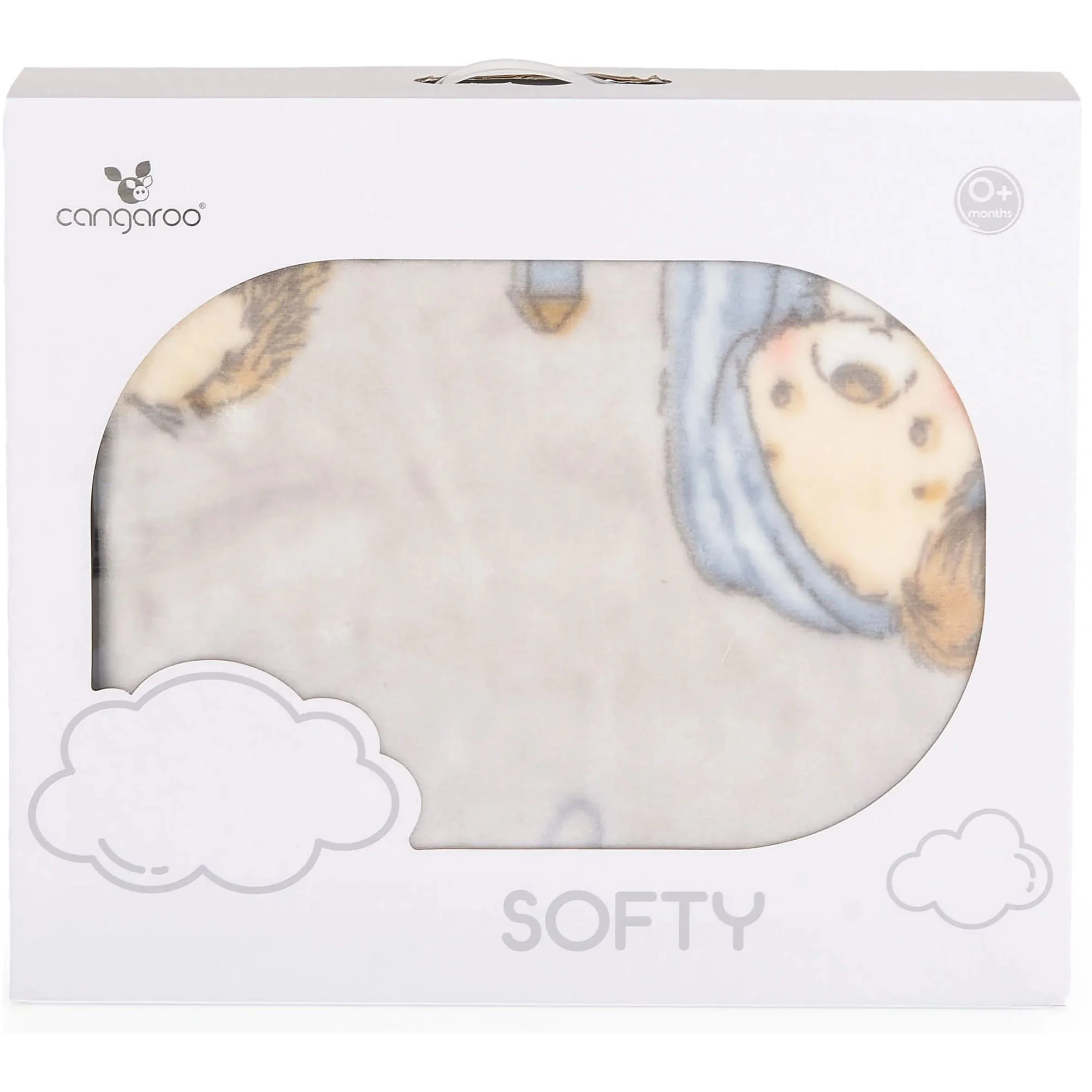 Paturica Moni Softy Lovely Day Grey, 140x110 cm foto