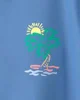 Carter's Tricou de plaja Rashguard Blue Palm foto