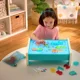 Set de joaca educativ Battat Look & Shine cu lumina, cifre si forme foto