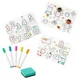 Set de joaca educativ Battat Look & Shine cu lumina, cifre si forme foto