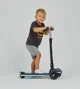 Trotineta cu 3 roti Scooter LED si platforma Adamex Negru foto