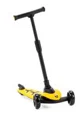 Самокат 2 в 1 Scooter Lamborghini с сиденьем и LED-колёсами, Жёлтый foto