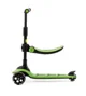 Trotineta 2 in 1 Scooter Lamborghini cu scaun si roti LED, Verde foto