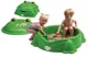 Nisipar Paradiso Toys Broasca cu capac, 84x92x38 cm foto