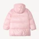 Orchestra Тёплая стёганая куртка с капюшоном Pink Sherpa foto