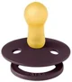 Suzeta rotunda din latex BIBS Colour Plum (6-18 luni) foto