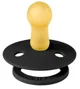Set 2 suzete rotunde din latex BIBS Studio Colour Polka dot Ivory/Black (0-6 luni) foto