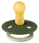 Set 2 suzete rotunde din latex BIBS Studio Colour Sage Hunter Green mix (0-6 luni) foto