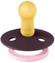 Set 2 suzete rotunde din latex BIBS Studio Colour Dusky Lilac Plum mix (0-6 luni) foto