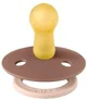Set 2 suzete rotunde din latex BIBS Studio Colour Blush Woodchuck mix (6-18 luni) foto