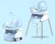 Scaun de masa 4Play E-800 Albastru foto