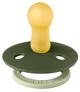 Set 2 suzete rotunde din latex BIBS Studio Colour Sage Hunter Green mix (6-18 luni) foto