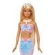 Papusa Barbie Sirena stralucitoare, cu functie de facut baloane de sapun foto