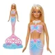 Papusa Barbie Sirena stralucitoare, cu functie de facut baloane de sapun foto