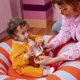 Set 2 tetine din silicon pentru biberon BIBS cu flux dens foto