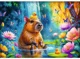 Puzzle Trefl Capybara, 1000 el. foto