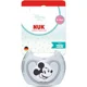 Ортодонтическая силиконовая пустышка NUK Mickey (6-18 мес.) foto