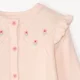 Orchestra Cardigan tricotat cu broderie Pink foto