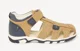 Saxo Blues Sandale inchise cu velcro Beige foto