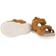 Saxo Blues Sandale deschise cu velcro Brown foto