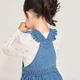 Orchestra Rochita salopeta din denim cu fundita foto