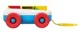 Jucarie de tras Fisher Price cu set de constructie, 9 el. foto