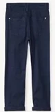 Orchestra Pantaloni slim fit drepti din twill Blue foto