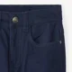 Orchestra Pantaloni slim fit drepti din twill Blue foto