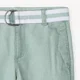 Orchestra Pantaloni drepti cu centura Green foto