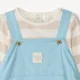 Orchestra Set 2 piese Blue - bluza cu maneca lunga si salopeta lunga foto