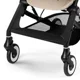 Carucior de plimbare compact Cybex Agis Matt Black Almond Beige foto