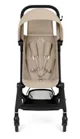 Carucior de plimbare compact Cybex Agis Matt Black Almond Beige foto