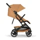 Carucior Cybex Beezy Matt Black Cinnamon Yellow foto