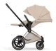 Set textil pentru carucior Cybex Priam Style Cozy Beige foto