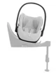 Scoica auto Cybex Cloud T i-Size Plus Platinum White, 45-87 cm foto