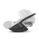 Scoica auto Cybex Cloud T i-Size Plus Platinum White, 45-87 cm foto